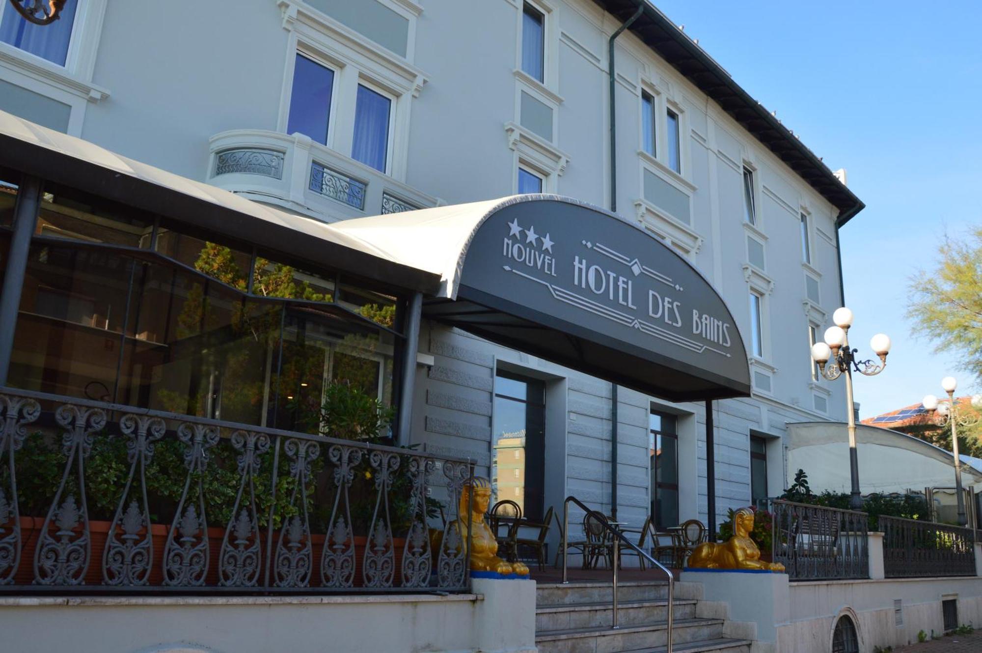 Nouvel Hotel Des Bains Пезаро Экстерьер фото